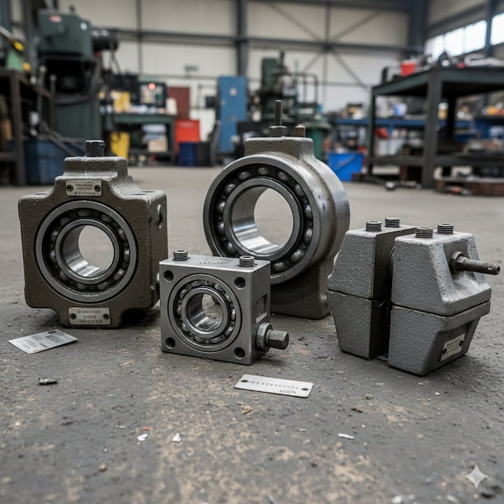 Tipos de mancais industriais: entenda as diferenças e aplicações